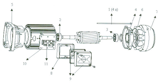 CONDENSATEUR MOTEUR HANNING 12 MF / 210109004